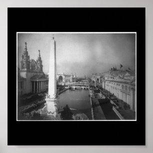 Expo 1893 van de Fair World van de poster en de we