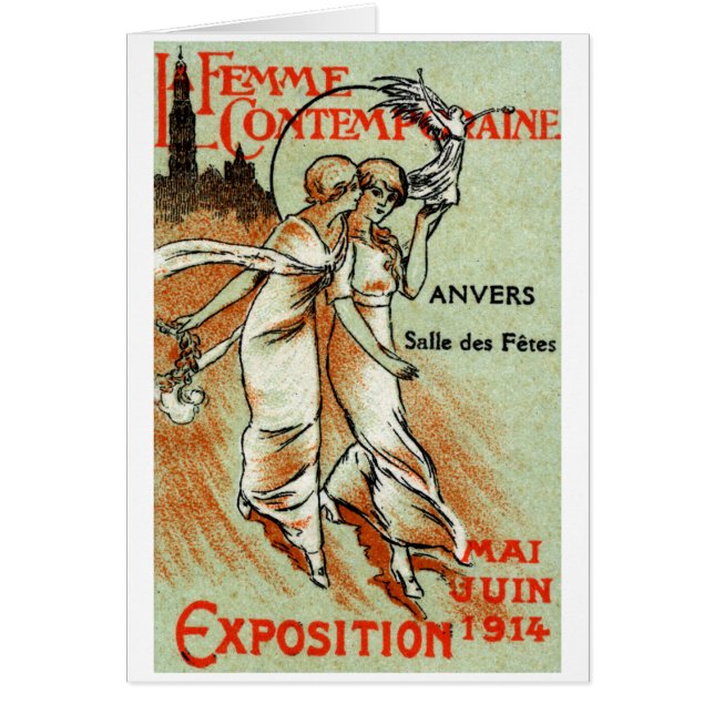Expo 1914 voor de moderne vrouw (Voorkant)