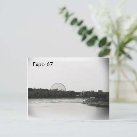 Expo 67 Briefkaart (Staand voorkant)