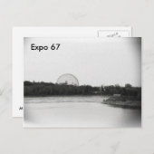 Expo 67 Briefkaart (Voorkant / Achterkant)