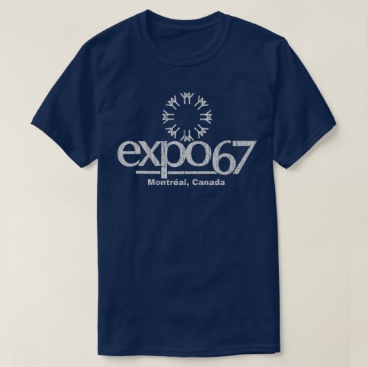 Expo 67 Montreal 1967 T-shirt (Design voorkant)