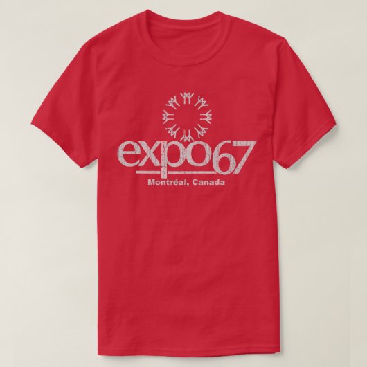 Expo 67 Montreal 1967 T-shirt (Design voorkant)