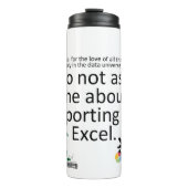 Exporteren naar een spreadsheet met Dinos Thermosbeker (Voorkant)