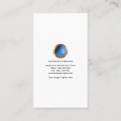 Exportweggen Moderne grafische marketing importere Visitekaartje (Achterkant)