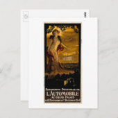Expositie Decnale de L' Automobile - 1907 Briefkaart (Voorkant / Achterkant)