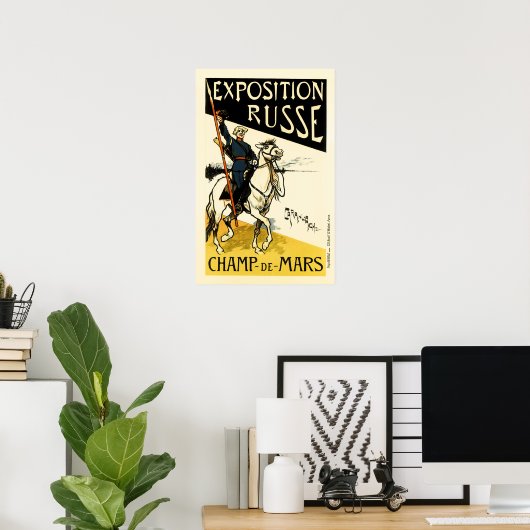 Expositie Russe Champ de Mars Maitres de Affiche Poster (Thuiskantoor)