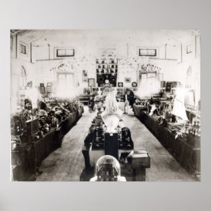 Expositie Trinidad en Tobago, 1890 Poster