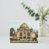 Expositie Universal 1889 Paris Frankrijk Briefkaart (Staand voorkant)
