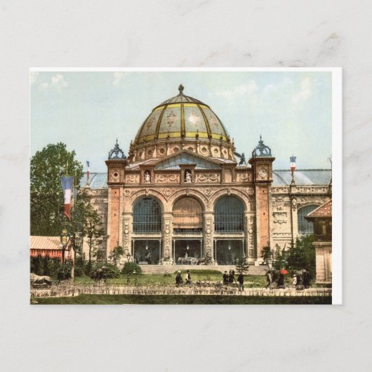 Expositie Universal 1889 Paris Frankrijk Briefkaart (Voorkant)