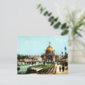 Expositie Universal 1889 Paris Frankrijk Briefkaart (Staand voorkant)