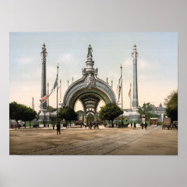 Expositie Universelle Grand Entrance - 1900 Poster
