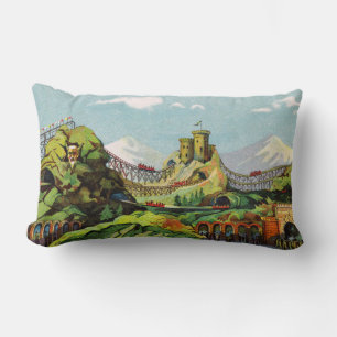 Expositie van Charleroi Lumbar Pillow Kussen
