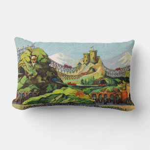 Expositie van Charleroi Lumbar Pillow Kussen