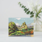 Expositie van het Briefkaart Charleroi (Staand voorkant)