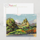 Expositie van het Briefkaart Charleroi (Voorkant / Achterkant)