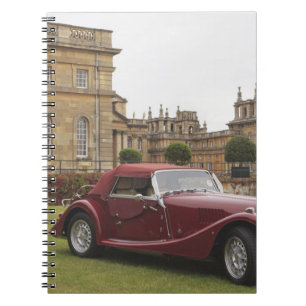 Expositie van klassieke auto's, Blenheim Palace Notitieboek