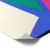 Expositieposter van Henri Matisse Poster (Hoek)