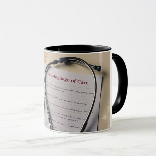 Express Care: Mok "De taal van de zorg" (Voorkant rechts)