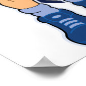 Express Delivery Man Poster (Hoek)