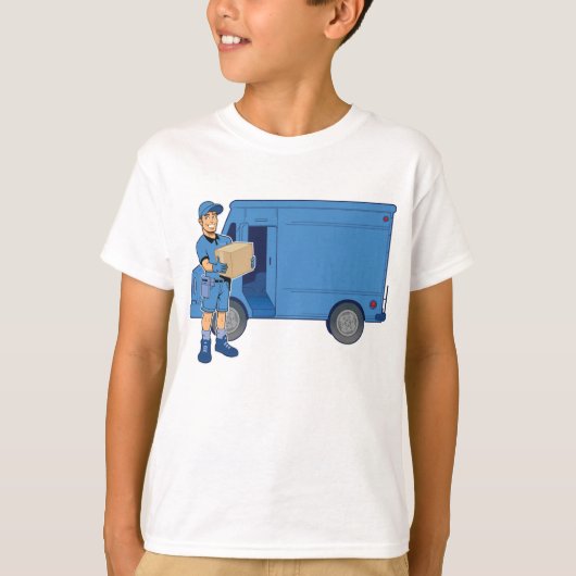 Express Delivery Man T-shirt (Voorkant)