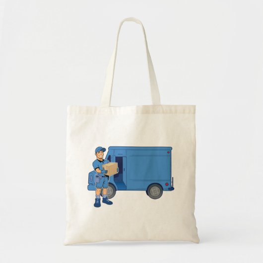 Express Delivery Man Tote Bag (Voorkant)
