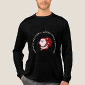 EXPRESS DELIVERY: NORTH POLE CERTIFIED Tri-Blend SHIRT (Voorkant volledig)