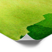 Express Gratitude Oranje Poppy Poster (Hoek)