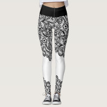 Express jezelf zwart & wit kanten bruidsjurk