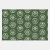 Express levering vanaf de Noordpool Inpakpapier Vel (Voorkant 2)