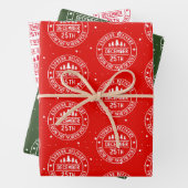 Express levering vanaf de Noordpool Inpakpapier Vel (In situ)