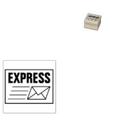EXPRESS POST ZEGELSTUK RUBBERSTEMPEL (Gestempeld)
