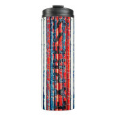 "Express" - Rustic Peeling Paint Thermosbeker (Voorkant)