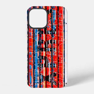 "Express" - Rustieke afbladderende verf iPhone 12 Hoesje