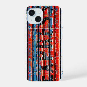 "Express" - Rustige pellerverf iPhone 15 Case