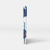 "Express" - Rustige pellerverf iPhone Hoesje (Rechterkant)