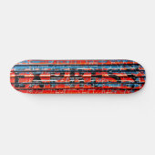 "Express" - Rustige pellerverf Persoonlijk Skateboard (Horizontaal)