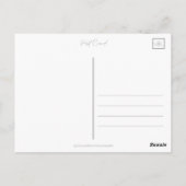 Express Snail Mail van Turtle Briefkaart (Achterkant)