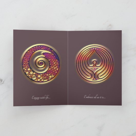 Express the Heart - Gauguin3 - Art Card Kaart (Binnen)