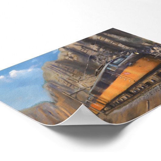 Express to Yesteryear: Nostalgisch Poster (Hoek)