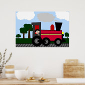 Express Train Ride Poster (Keuken)