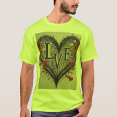 Express Your Love with Unique Design T-Shirts" T-shirt (Voorkant)