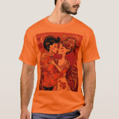 Express Your Love with Unique Design T-Shirts" T-shirt (Voorkant)