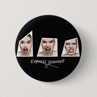 Express yourself ronde button 5,7 cm