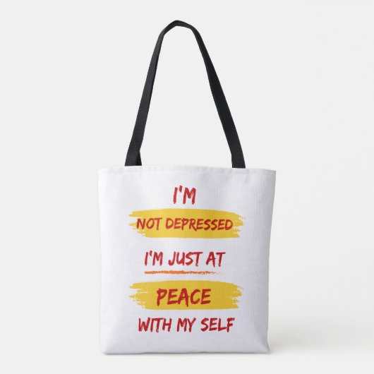 Express yourself tote bag (Achterkant)