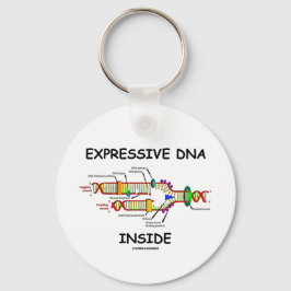 Expressief DNA Inside (DNA-replicatie) Sleutelhanger