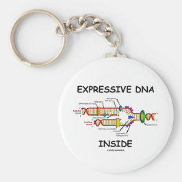Expressief DNA Inside (DNA-replicatie) Sleutelhanger