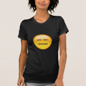 Expressieloze kant Emoji T-shirt (Voorkant)
