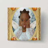 Expressies # 2 vierkante button 5,1 cm (Voorkant)