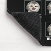 Expressies met een trage en luie sleuf muismat (Hoek)