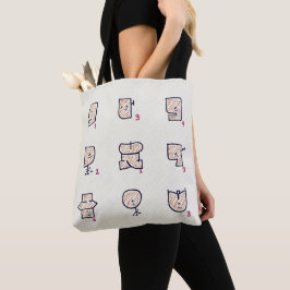 expressies tote bag